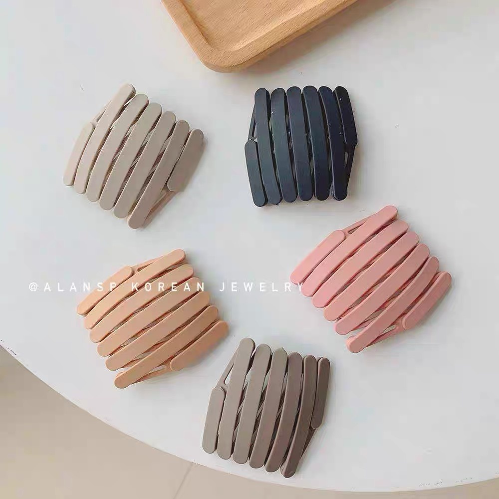 Cài Tóc Nữ Dễ Thương Cute Phong Cách Hàn Quốc Thiết Kế Gấp Gọn Bỏ Túi CT17 JOLY
