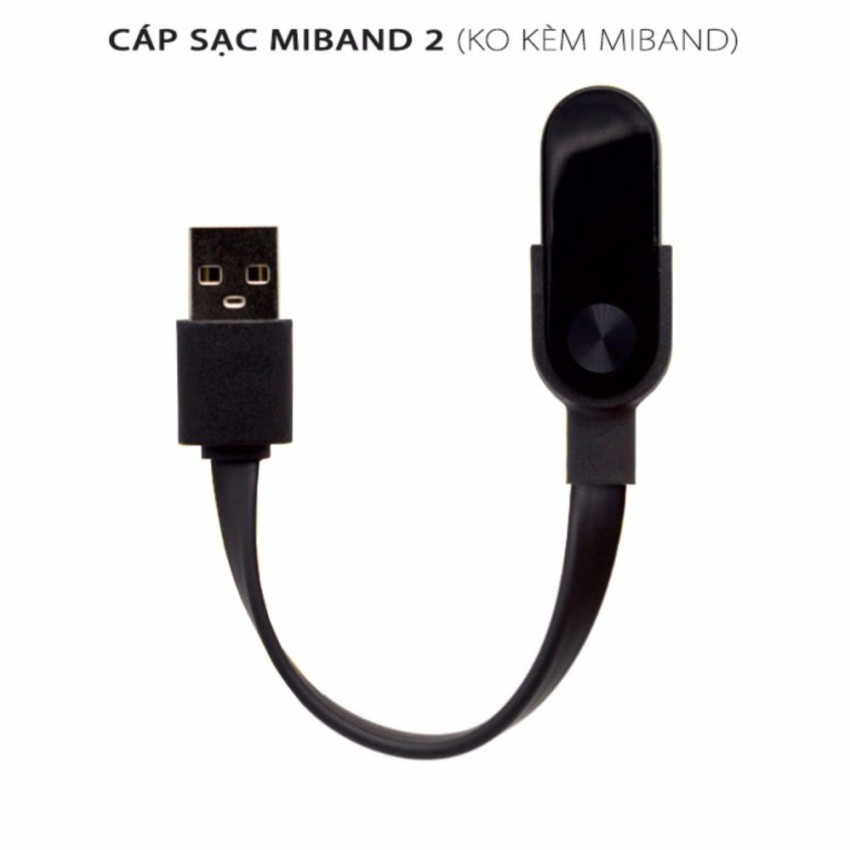 [Mã 2404EL10K giảm 10K đơn 20K] Dây sạc, cáp sac cho Miband 2 / Miband 3 / Miband 4 / Miband 5