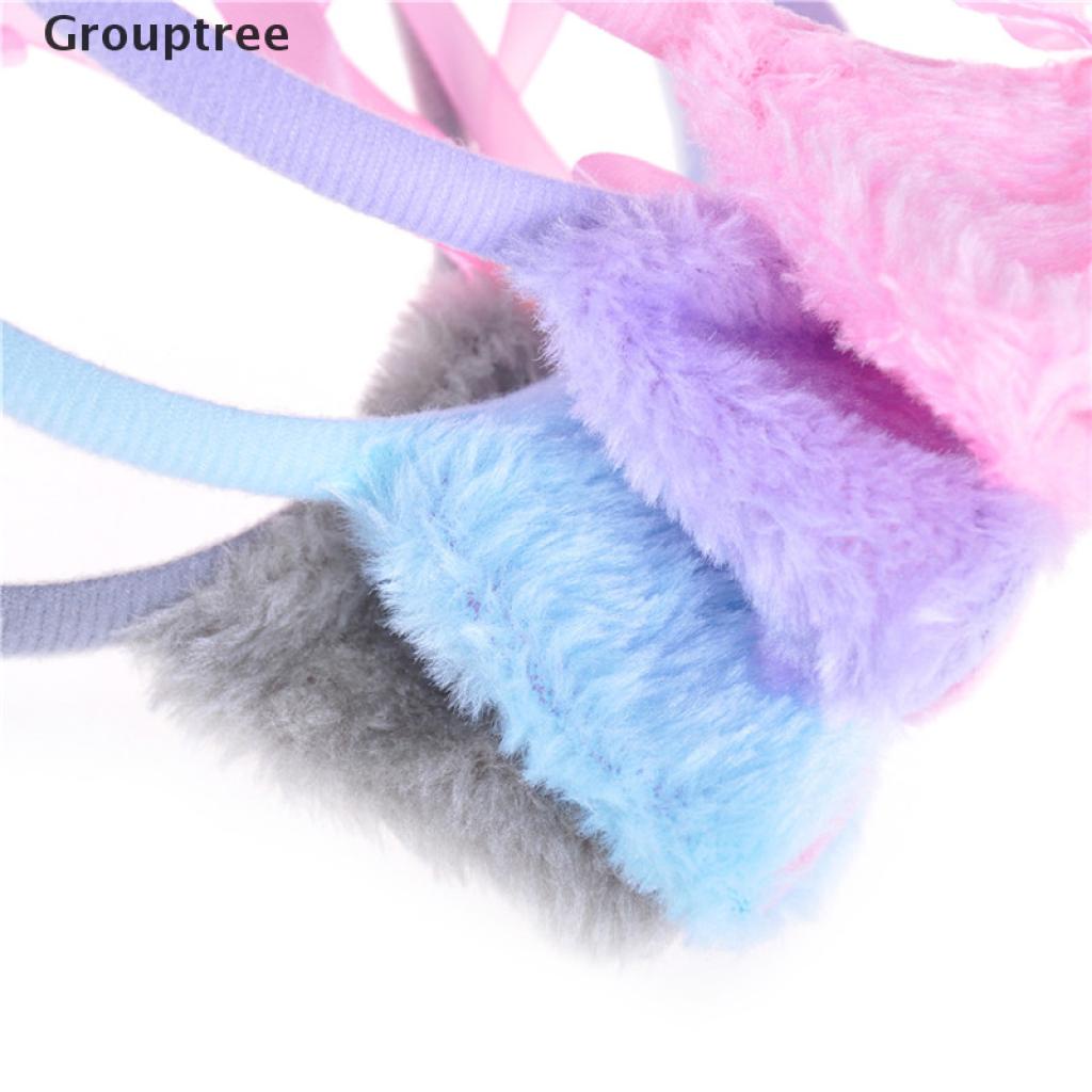 Cài tóc tai mèo gắn chuông hóa trang nhân vật anime dễ thương