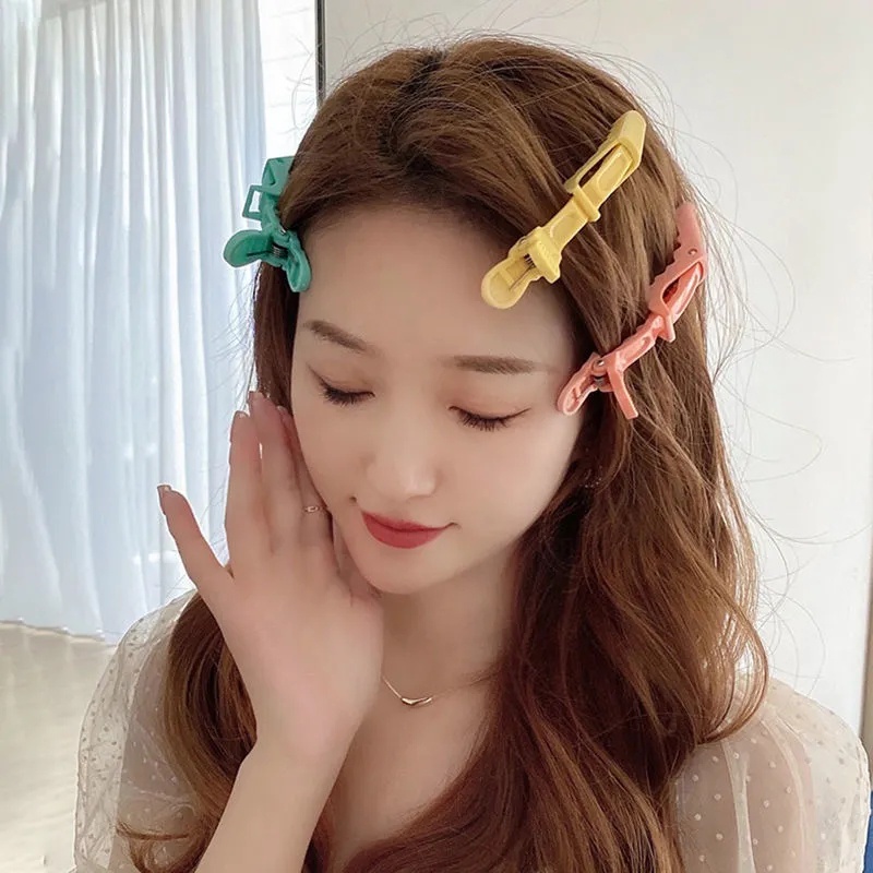 Kẹp Cá Sấu Uốn Tóc Và Nhuộm Tóc Sử Dụng Cho Salon Làm Tóc