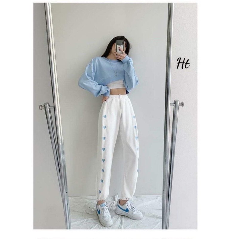Quần bom tim nhỏ dọc chân H2Q966