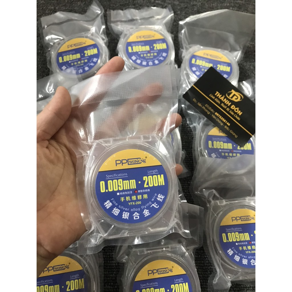 Dây bạc câu home 0,009mm