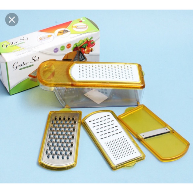 Bộ dụng cụ bào rau củ quả đa năng 5 in 1 Grater set