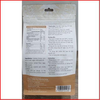 NMOL - [Việt Nam Xuất Khẩu] Hạt Điều Mật Ong Only Nature 200gr / Túi Hàng