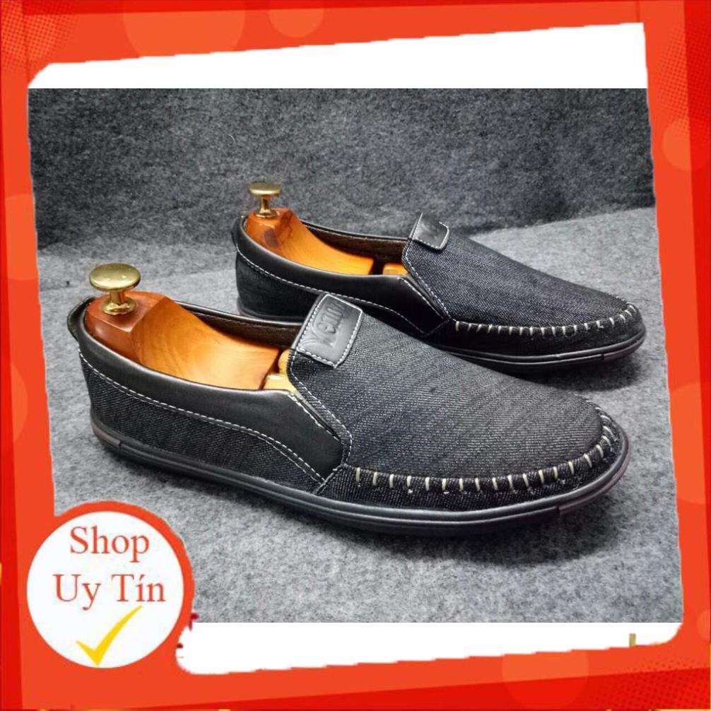 [Chuẩn Nam Tính] GIÀY LƯỜI NAM VẢY BỐ THỜI TRANG [Shop Uy Tín] | BigBuy360 - bigbuy360.vn