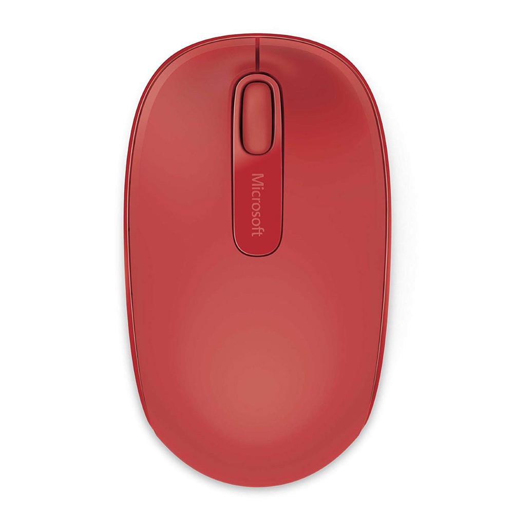 Chuột không dây Microsoft 1850 màu đỏ - Hàng chính hãng