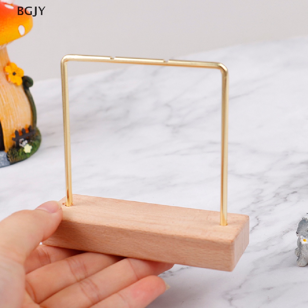 BGJY Jewelry Organizer Wooden Rack Bracelet Earring Holder Display Decoration Stand NEW