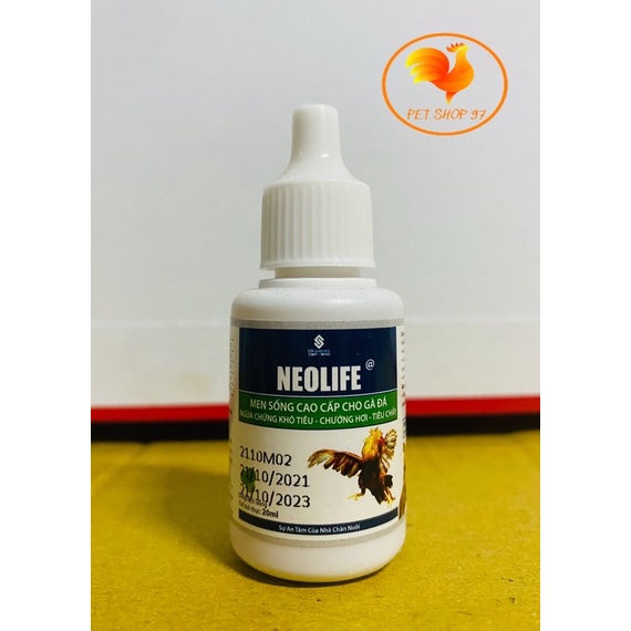 MEN NEOLIFE men sống cao cấp cho gà đá lọ 20ml