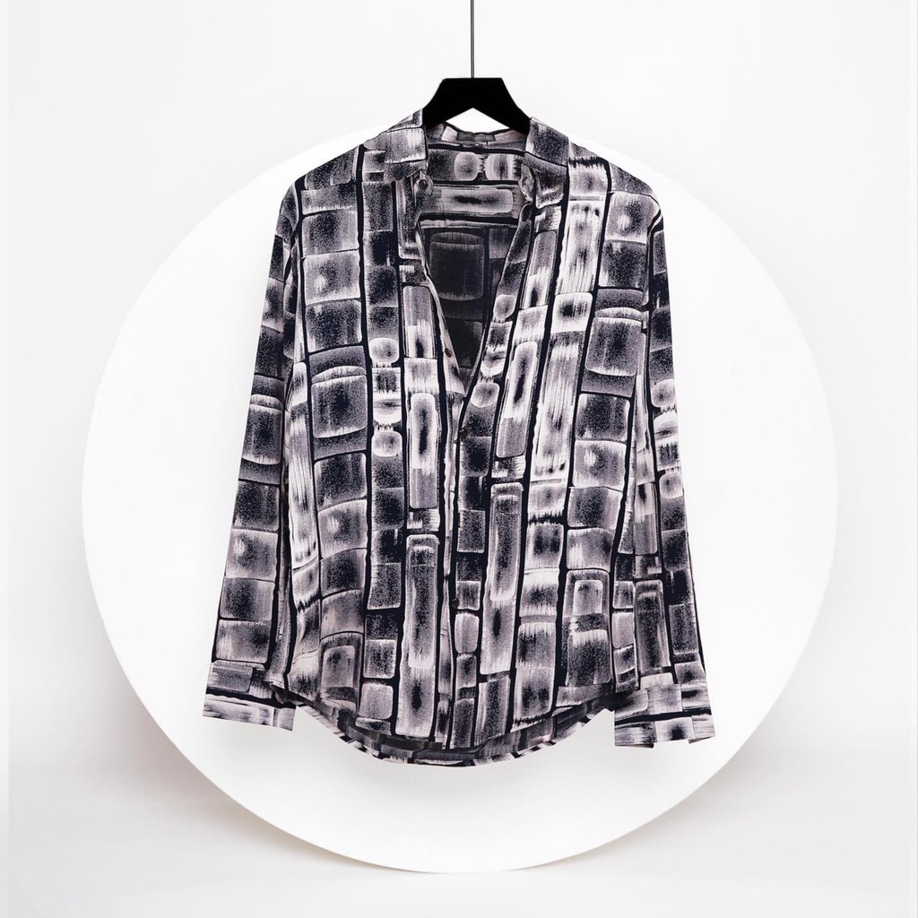 Áo sơ mi nam dài tay vải lụa cao cấp S7