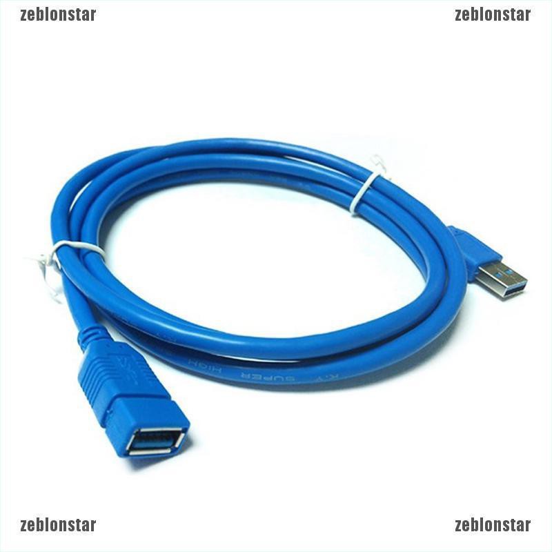 Dây cáp ghép nối dài USB 3.0-A màu xanh dương chuyên dụng