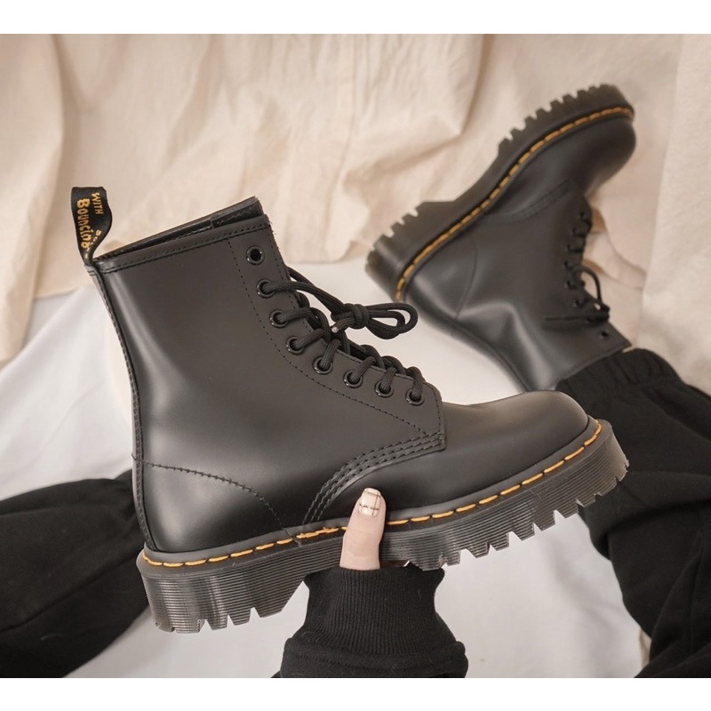 Dr. Martens bốt cao cổ nữ 25345001 BLACK 1460 BEX | BigBuy360 - bigbuy360.vn