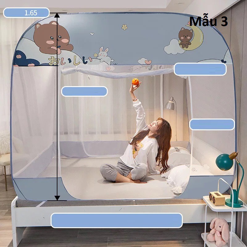 MAN001 Màn chụp đỉnh vuông 3 cửa chất liệu cao cấp hàng nhập - giá 700k