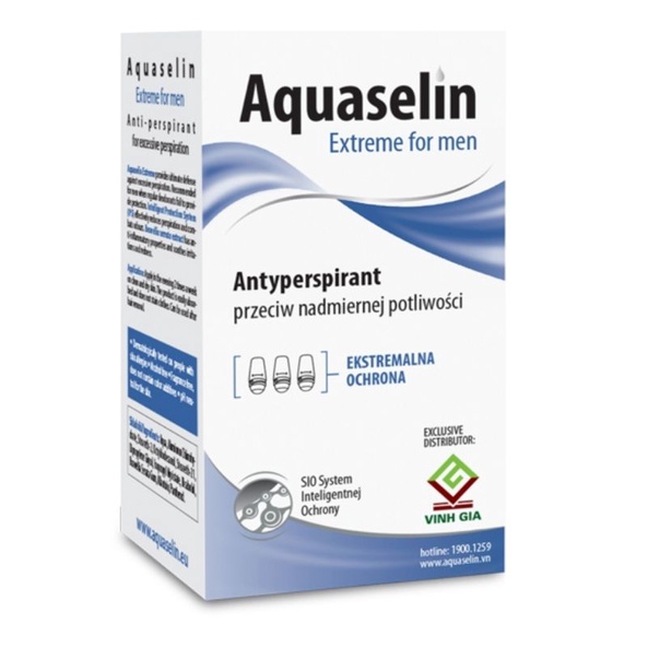 Aquaselin - Lăn nách khử mùi cho nam và nữ