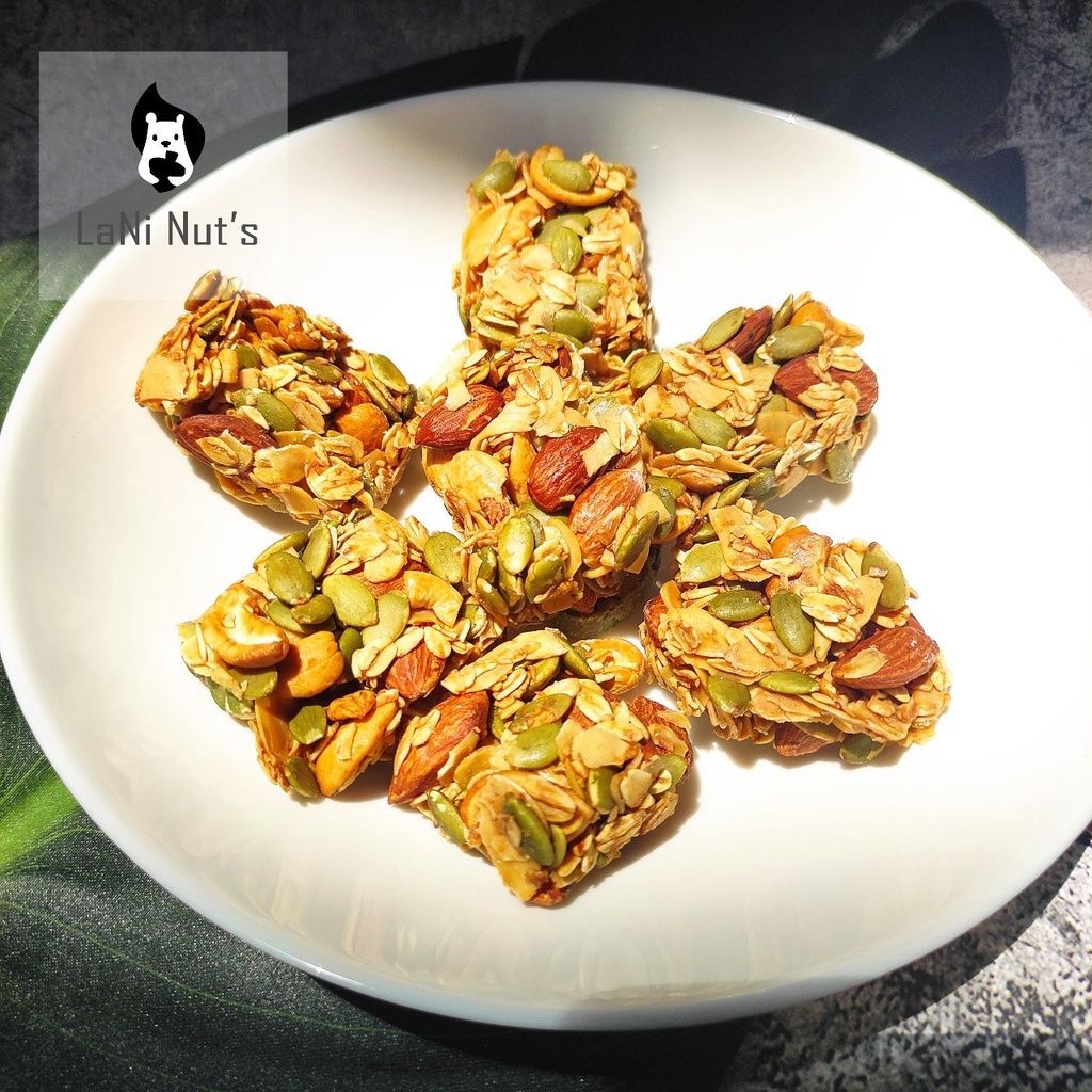 Bánh hạt ngũ cốc ăn kiêng - Bánh giảm cân - Ngũ cốc siêu hạt - Bánh ăn kiêng 500g | BigBuy360 - bigbuy360.vn