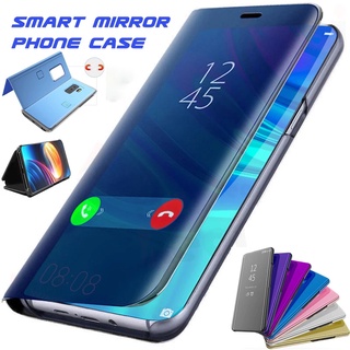 Ốp Điện Thoại Nắp Lật Tráng Gương Chế Độ Thức Ngủ Tự Động Cho Samsung Galaxy A34 A54 A32 A42 A52 A12 A72 A52S 5G M12
