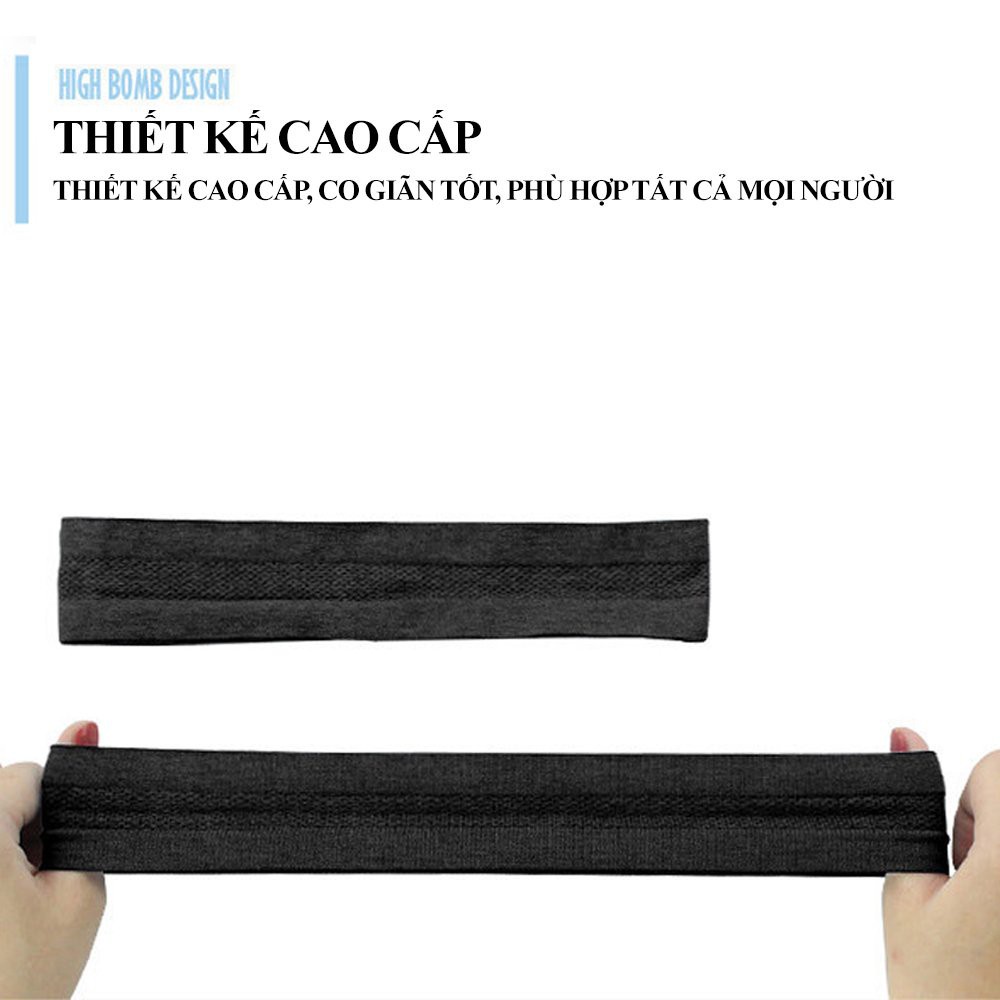 Băng đô trán chắn mồ hôi tập yoga, tập gym, chạy bộ, tập thể thao