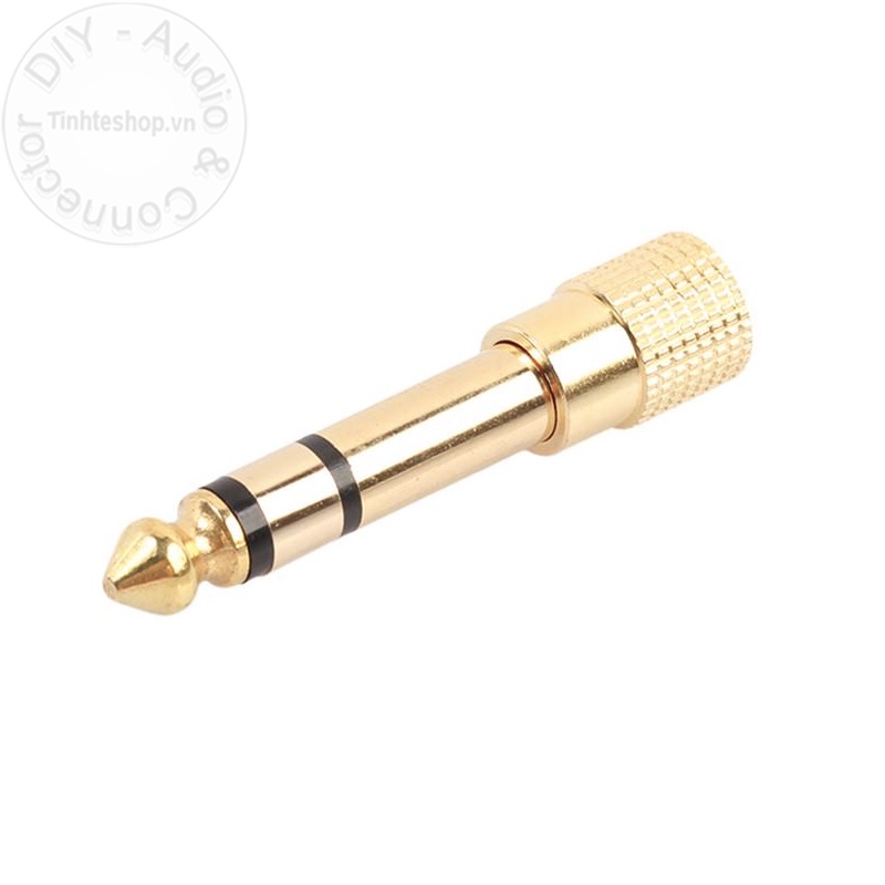 Đầu chuyển 6.5 sang 3.5 stereo 1 chiếc - 6.35mm to 3.5mm stereo adapter