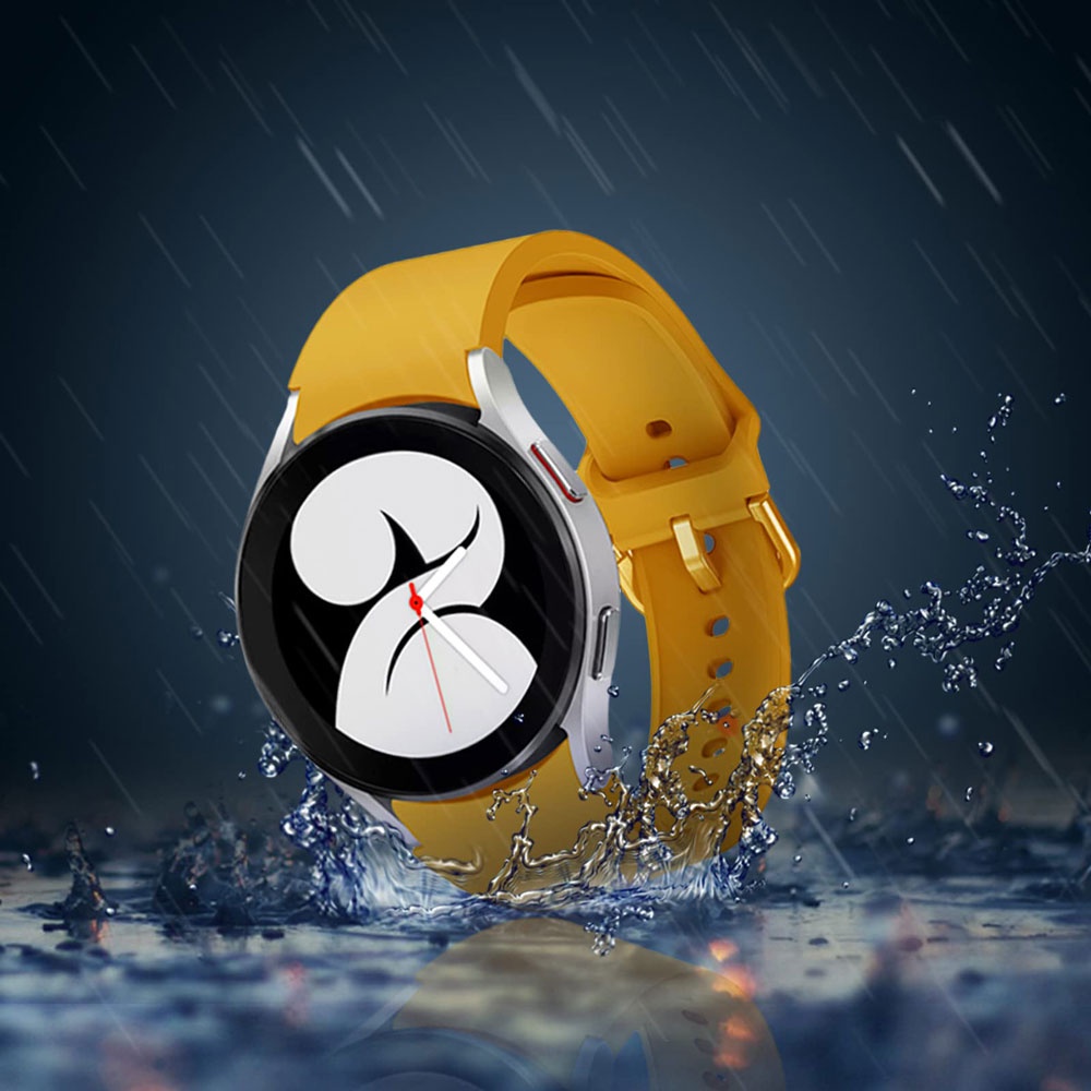 Dây Đeo Thể Thao Silicone Cho Đồng Hồ Thông Minh Samsung Galaxy Watch 4 40mm 44mm Galaxy Watch 4 Classic 42mm 46mm