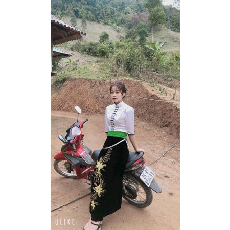 Xà tích loại 2 dây phụ kiện cho bộ váy áo cóm của dân tộc thái..........................................................