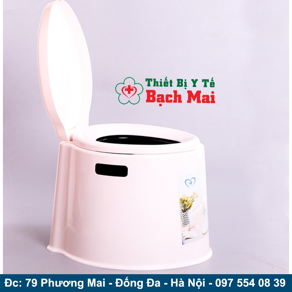 Bô Vệ Sinh Cho Người Già, Toilet Di Động Nhựa Cao Cấp