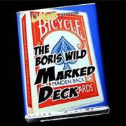 Bài Mỹ ảo thuật bicycle USA cao cấp: The Boris Wild Marked Deck (BLUE) by Boris Wild - Trick