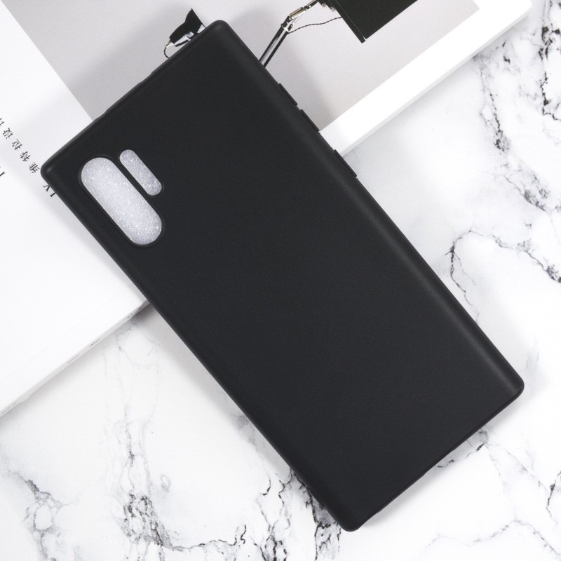 [Ảnh Thật] Ốp lưng Samsung Note 10 Plus Dẻo Đen Nhám