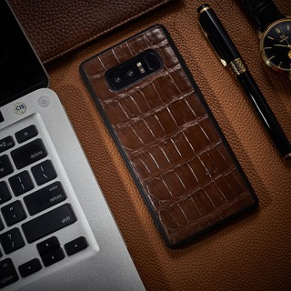 Ốp Lưng IONE Samsung Note 8 Bọc Da Cá Sấu Thật
