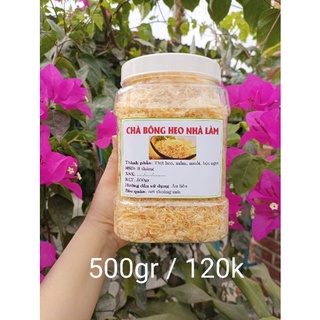 Chà bông heo nhà làm 500gr