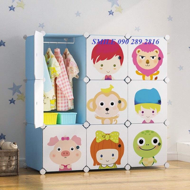 (FREESHIP) TỦ NHỰA LẮP GHÉP ĐA NĂNG THÔNG MINH 9Ô SIZE LỚN (NHIỀU KIỂU)