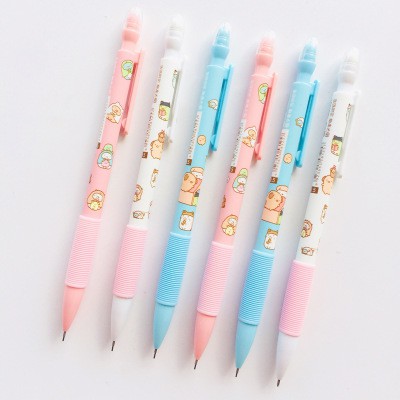 BC25 bút chì sumikko tay cầm vân nổi pastel bút chì cute bút dễ thương