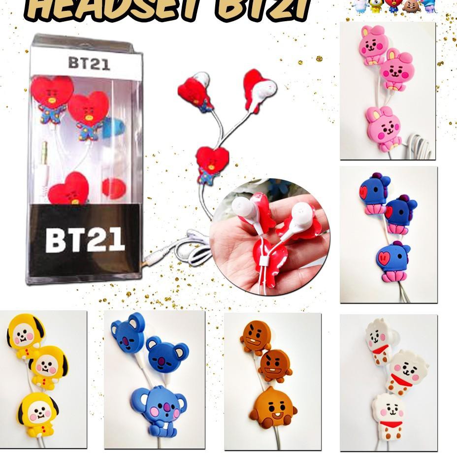 Tai Nghe Nhét Tai 5.5 Mall Bts Bt21 Hoạt Hình | BigBuy360 - bigbuy360.vn