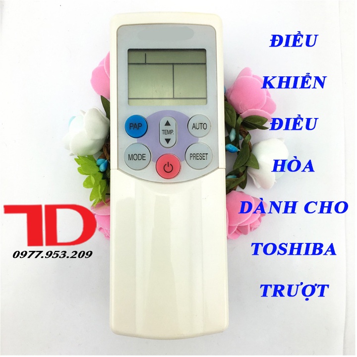 Remote máy lạnh, điều khiển dành cho máy lạnh Toshiba