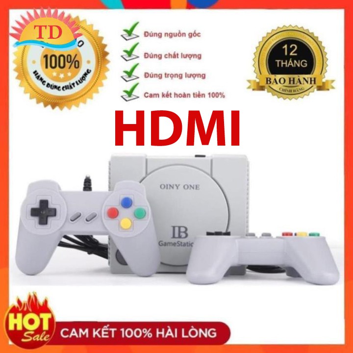 Máy Chơi Game Điện Tử Cầm Tay Playstation HDMI Cao Cấp - Tích Hợp Sẵn 600 Game