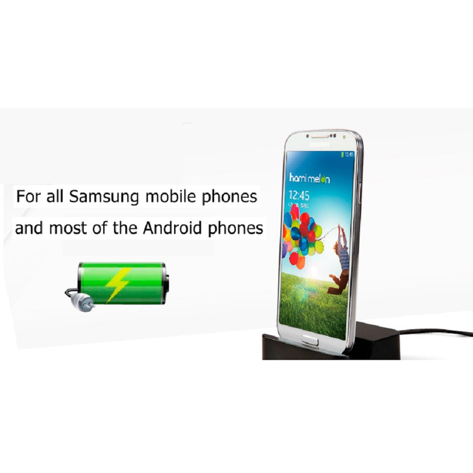 Đế sạc để bàn đa năng cho sam sung Galaxy S3, S4, Note 3, 4...