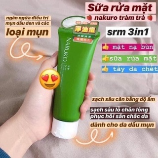 Sữa rửa mặt Naruko Tràm Trà 120m [Chính Hãng]