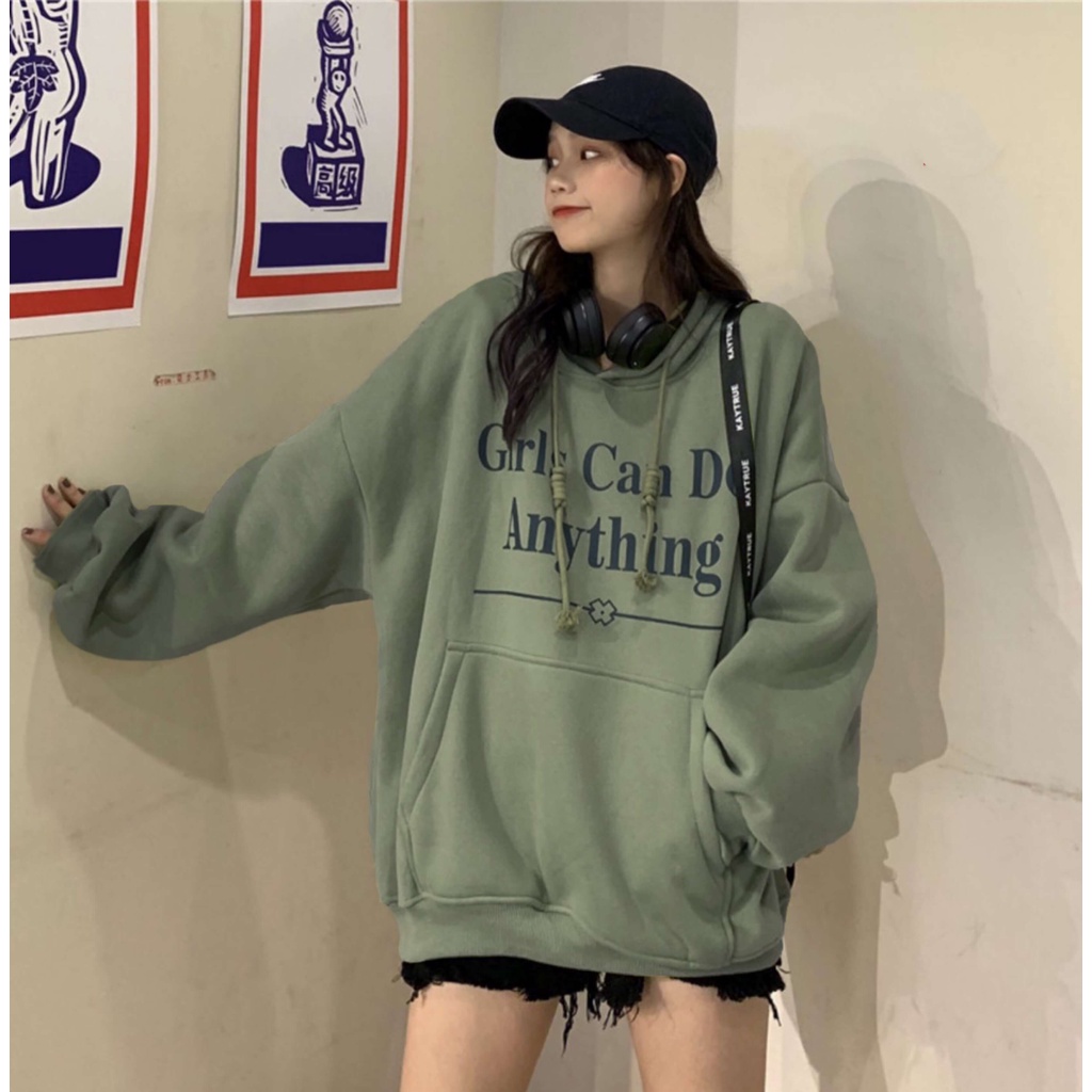 [Có Video + Ảnh Thật] Áo Hoodie Girls Can Qindi Store MS 689 | BigBuy360 - bigbuy360.vn
