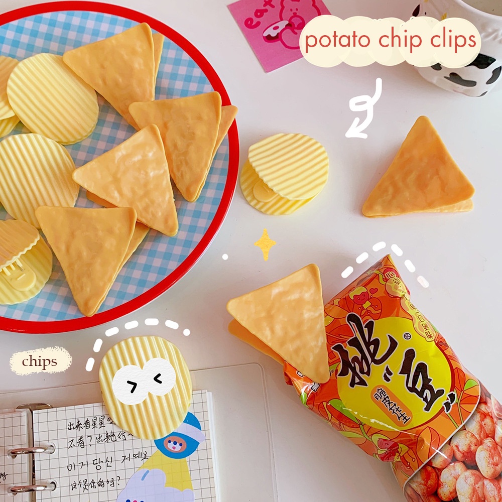 Kẹp Giấy Paper Clip Khoai Tây Chip và Nacho