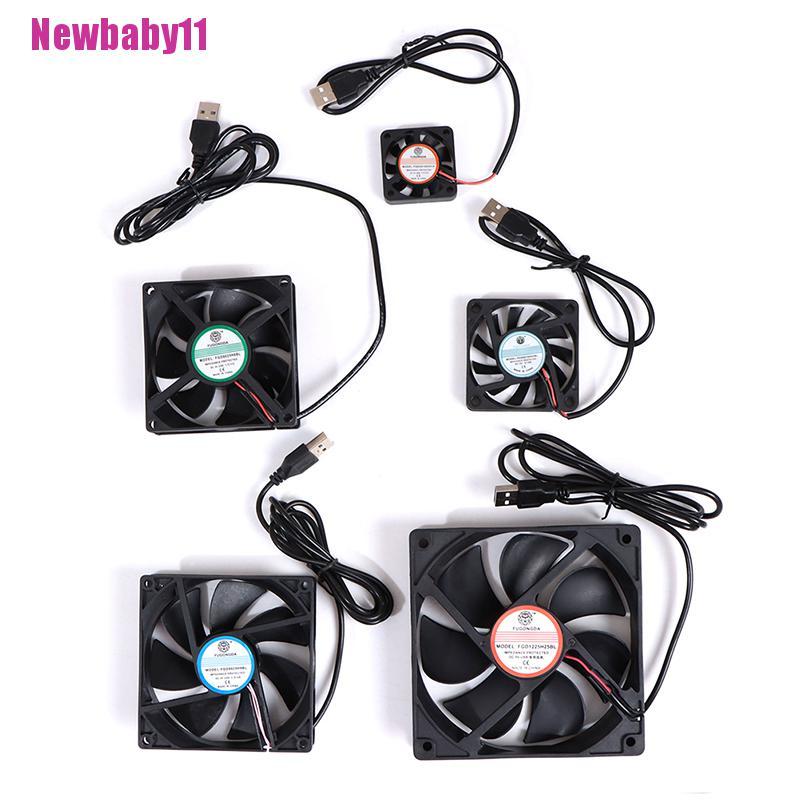 Quạt Tản Nhiệt Không Chổi Than Newbaby11] DC 5V USB Cho Máy Tính