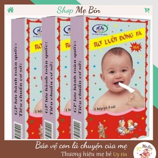 Combo 10 Hộp 50 cái dơ lưỡi Đông Fa cho bé Shop Mẹ Bin