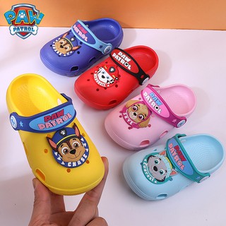 Dép bé trai họa tiết chú chó phim hoạt hình Biệt đội chó cứu hộ Paw Patrol dễ thương nhiều màu sắc