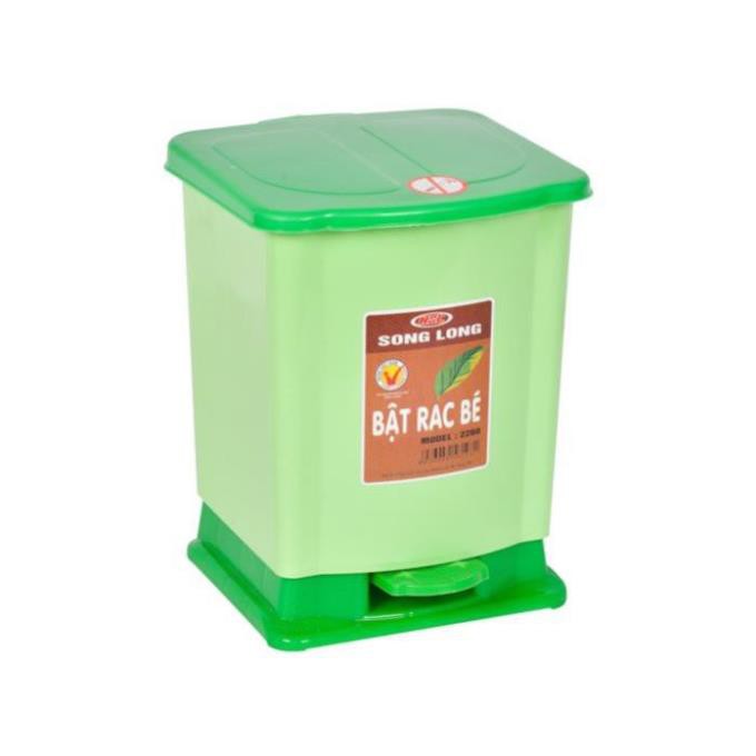 Thùng Rác Có Bật Bé Song Long 2260 [shop giao màu ngẫu nhiên]