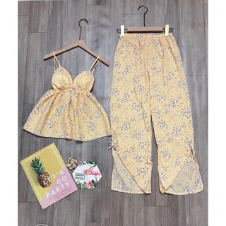 BỘ 2 DÂY VOAN LỤA  QUẦN DÀI