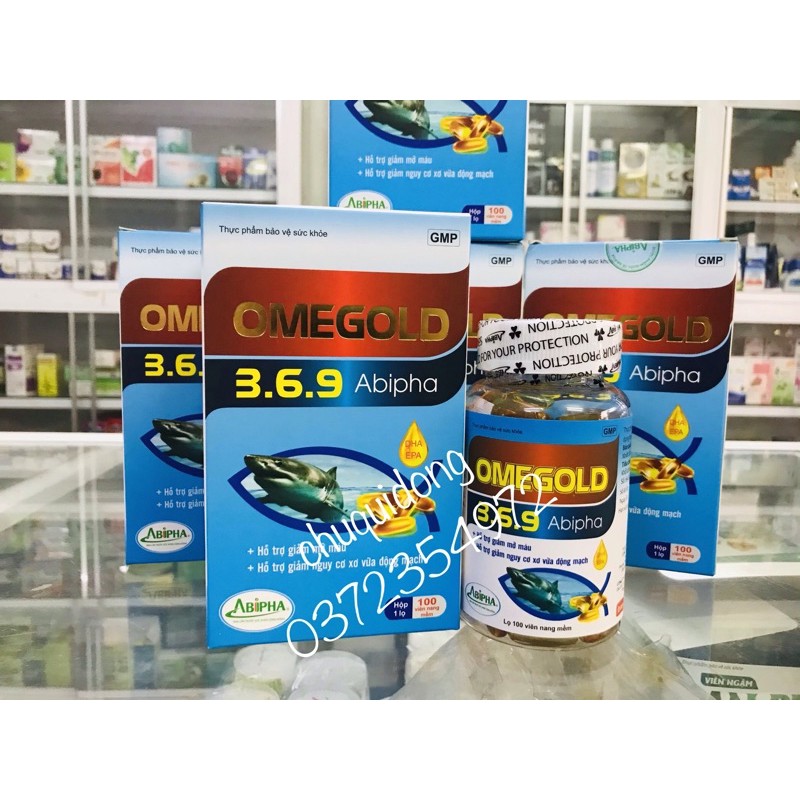 OMEGA 369 Viên uống sáng mắt cải thiện trí nhớ Hộp 100 viên