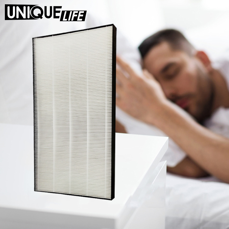 [Unique Life]True HEPA Replacement Filter Pre-Carbon Filters Parts for Sharp Air Purifier, Anti-static