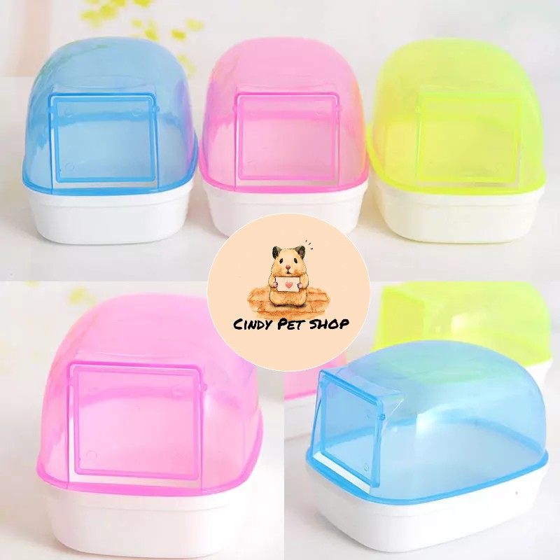 Nhà tắm cửa nắp bật cho Hamster