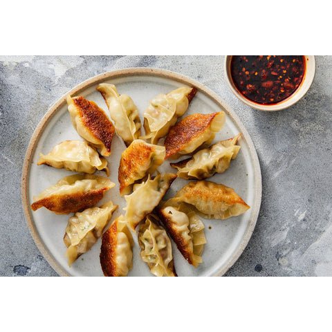 Bánh xếp mandu thịt và bắp Bibigo 350g