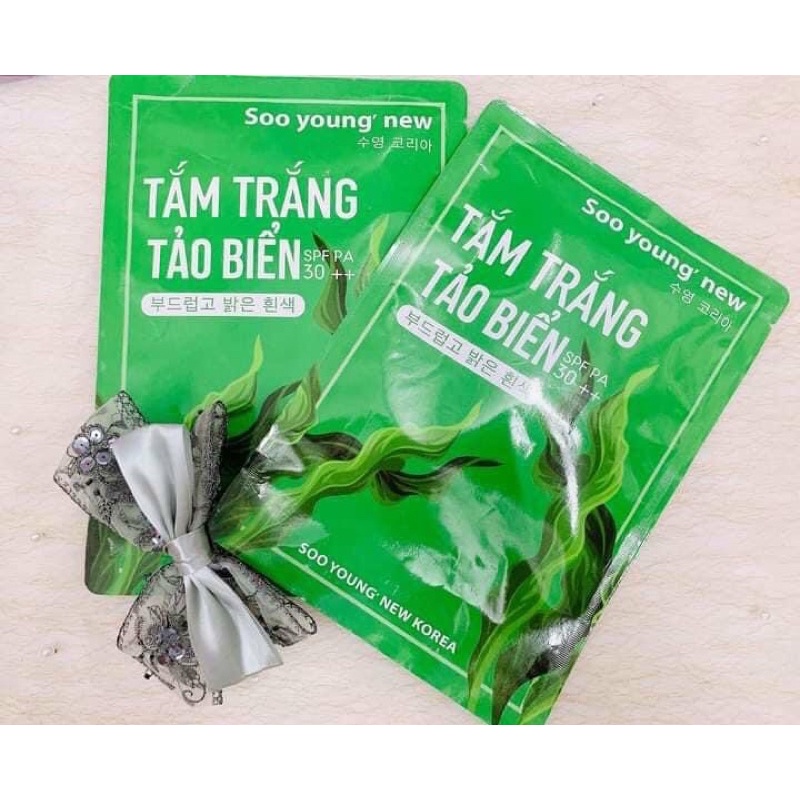 Tắm trắng tảo biển Soo Young 130g - mẫu mới