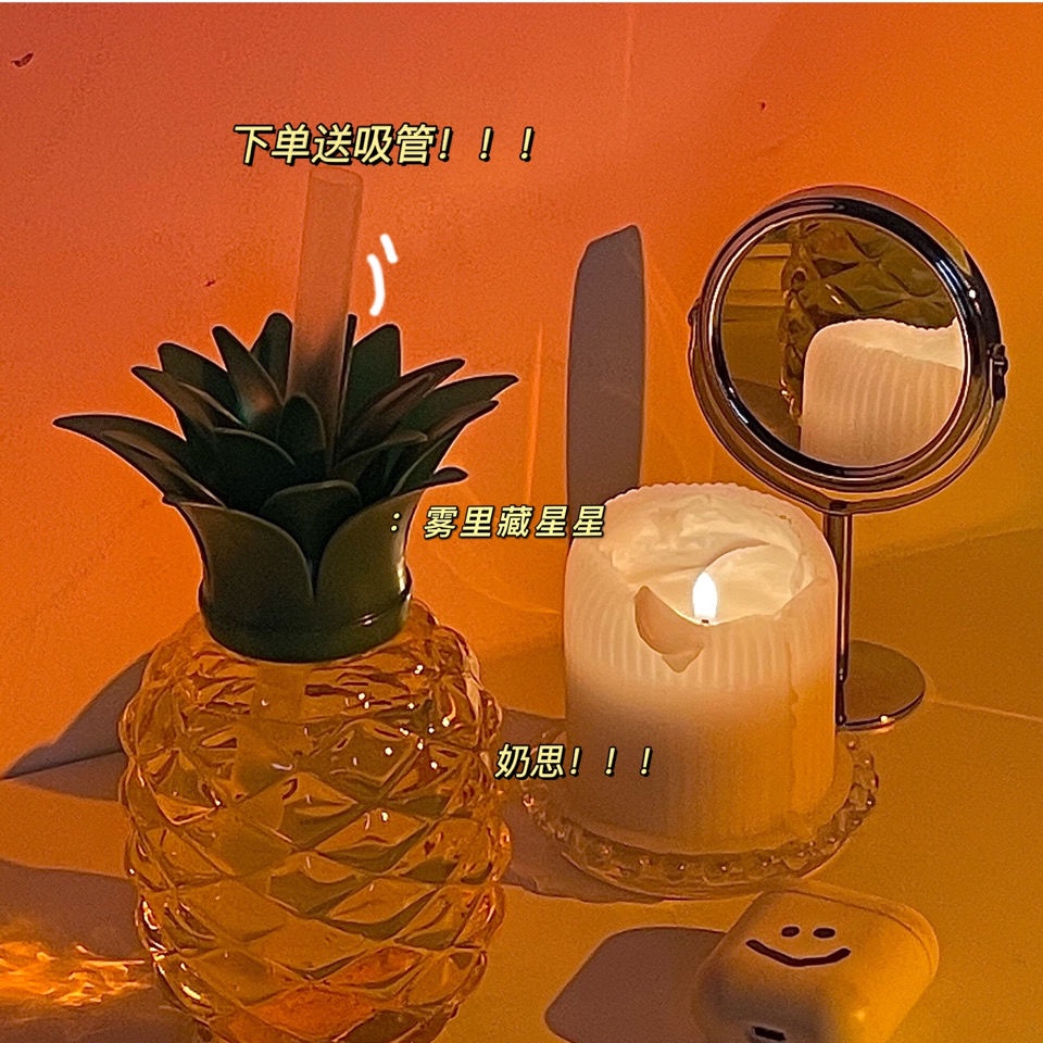 Ly Uống Nước Có Ống Hút Thiết Kế Hình Quyển Sách Dễ Thương Phong Cách Hàn Quốc