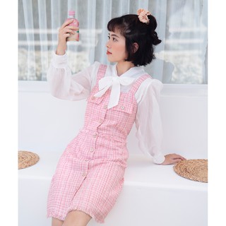 BLEUBIRD Váy tweed SHIRLEY DRESS