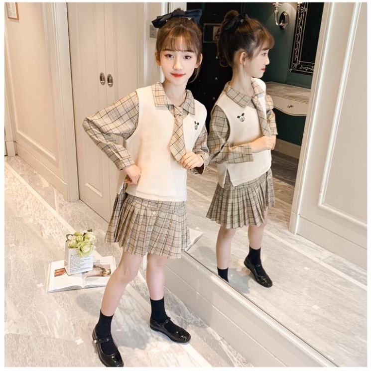 Đầm em bé gái (3 - 12 tuổi)☑️ váy dạ mùa đông cho bé gái size đại 35kg, 30kg, 25kg, 20kg